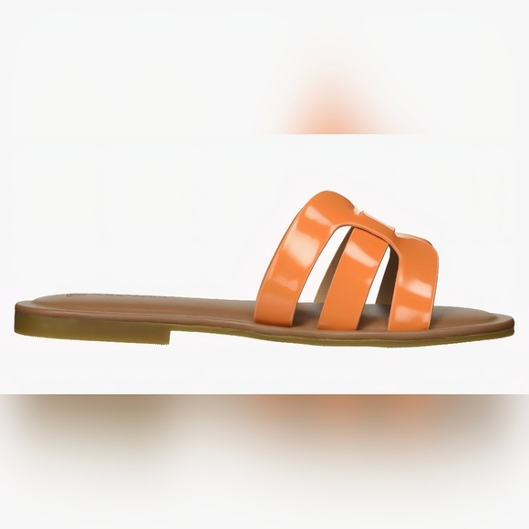 The Drop Women's Monika Flat H-Band Slide Sandal #783, 784, 785, 786 - Picture 10 of 11